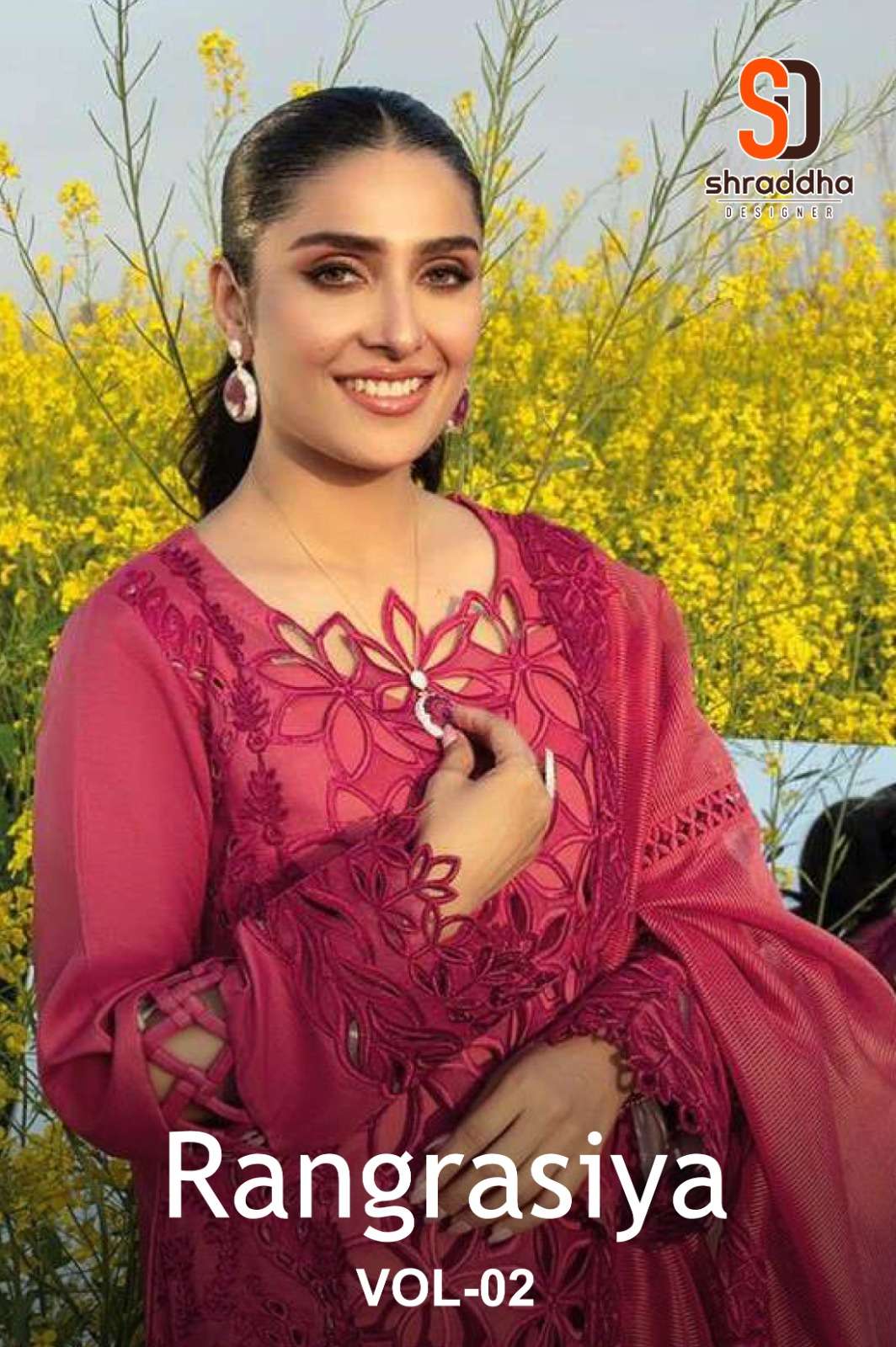 rangrasiya vol 2 by shraddha designer exclusive pakistani 3pcs dress