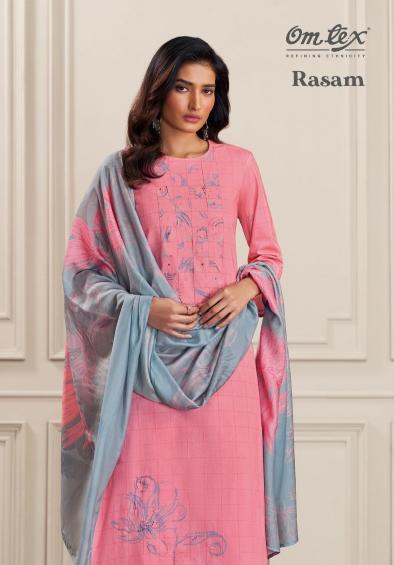 rasam by omtex lawn cotton new design dress material 