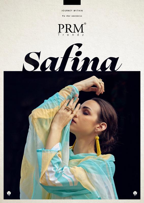 safina by prm trendz lawn cotton beautiful look salwar kameez  