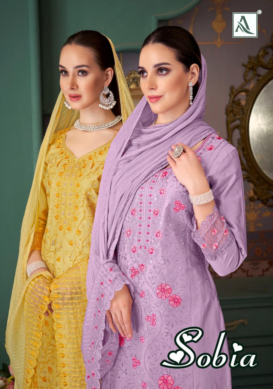 sobia by alok zam cotton pretty look salwar kameez sets 