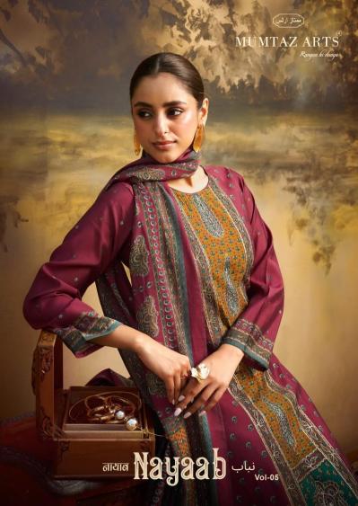 mumtaz arts nayaab vol 5 unstitched ladies suits 