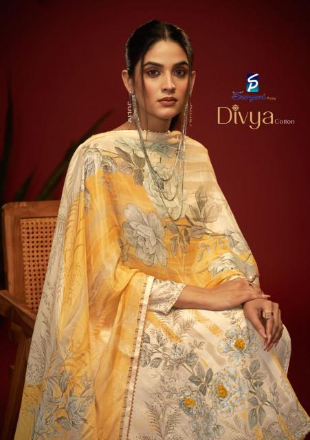 sargam divya lawn cotton unstitched ladies suits 