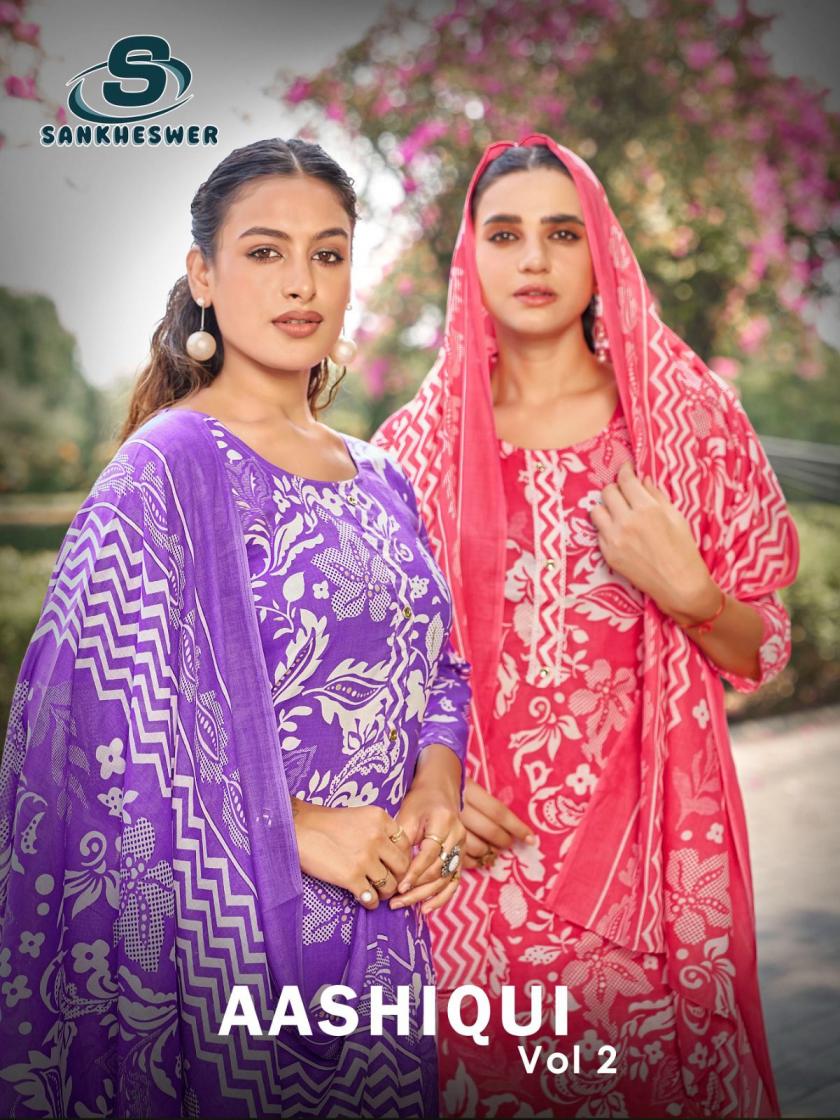ashiqui vol 2 by sankheshwer latest ethnic kurti with pant and dupatta 