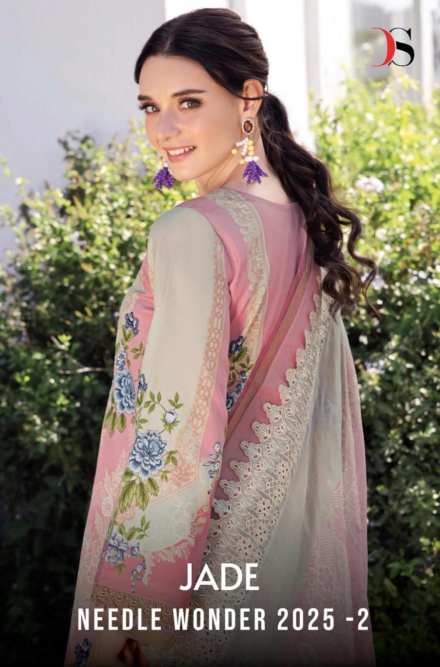 deepsy suits jade needle wonder 25 vol 2 modern pakistani unstitch suits 