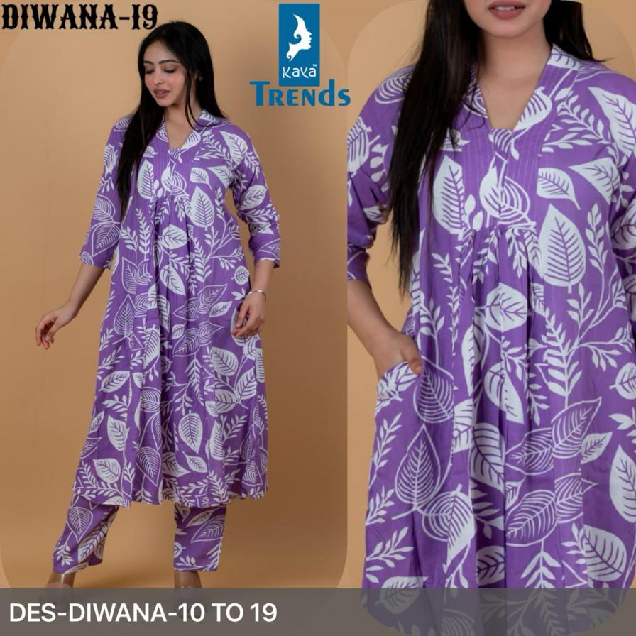 diwana 10-19 by kaya fullly stitch rayon casual kurti with pair online 