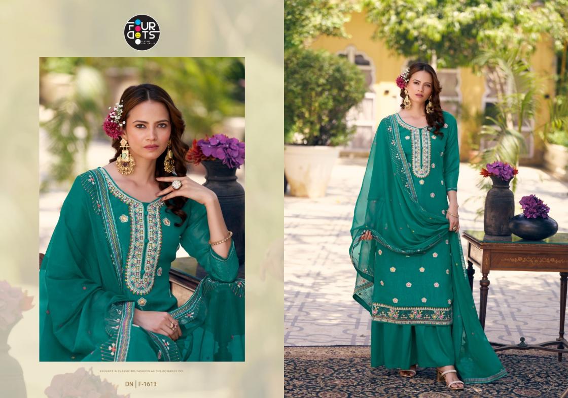 ibadat by fourdots presents crush silk unstitch salwar kameez 