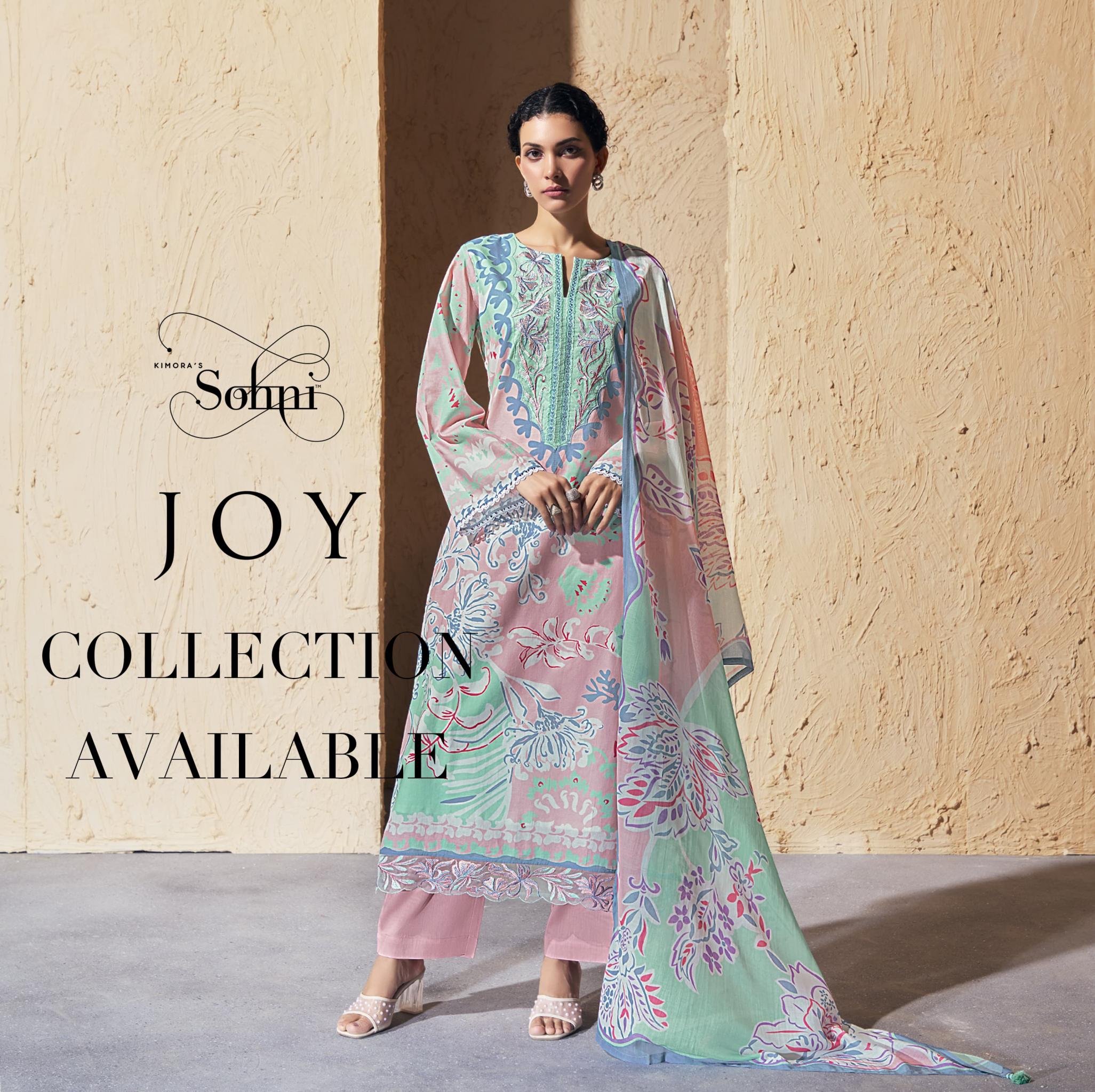 joy vol 27 by sohni kimora pakistani printed unstitch salwar kameez