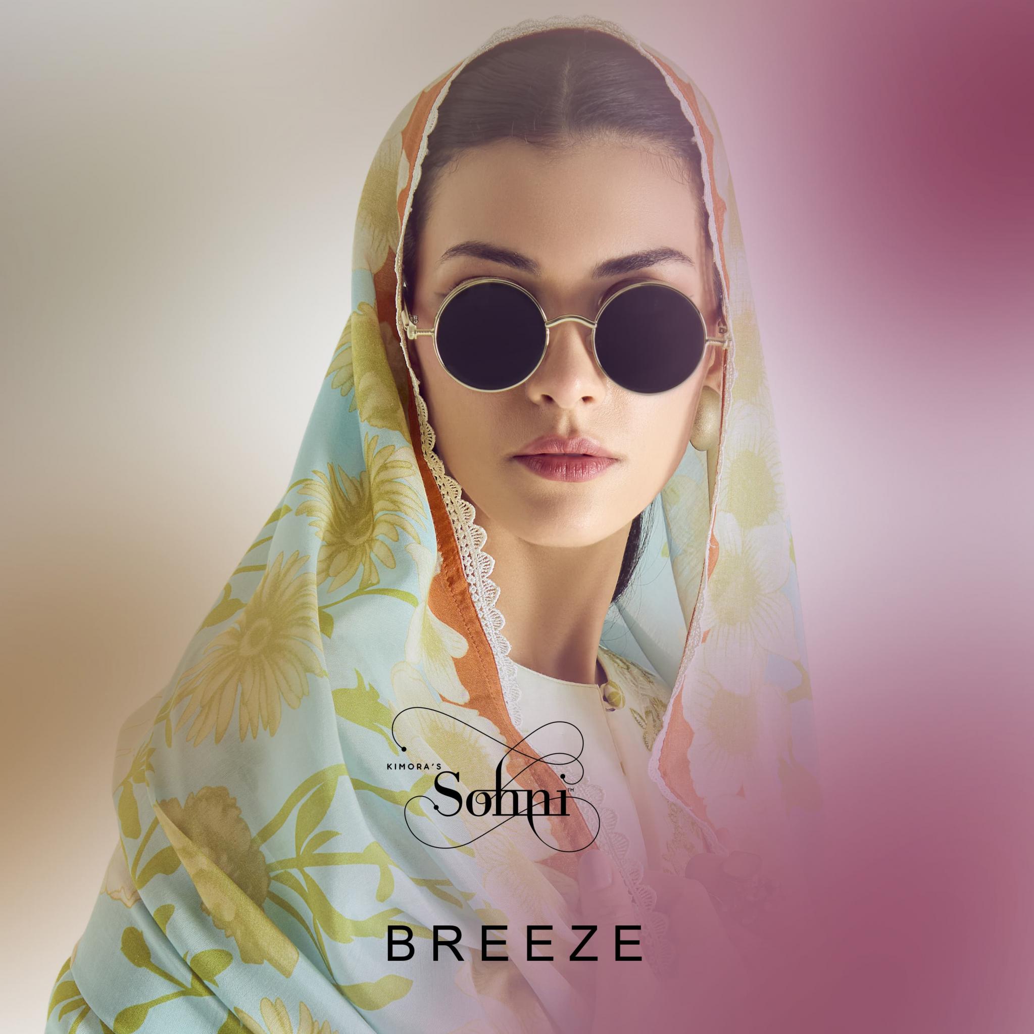 kimora sohni breeze vol 25 cotton lawn comfortable unstitch 3pcs dress