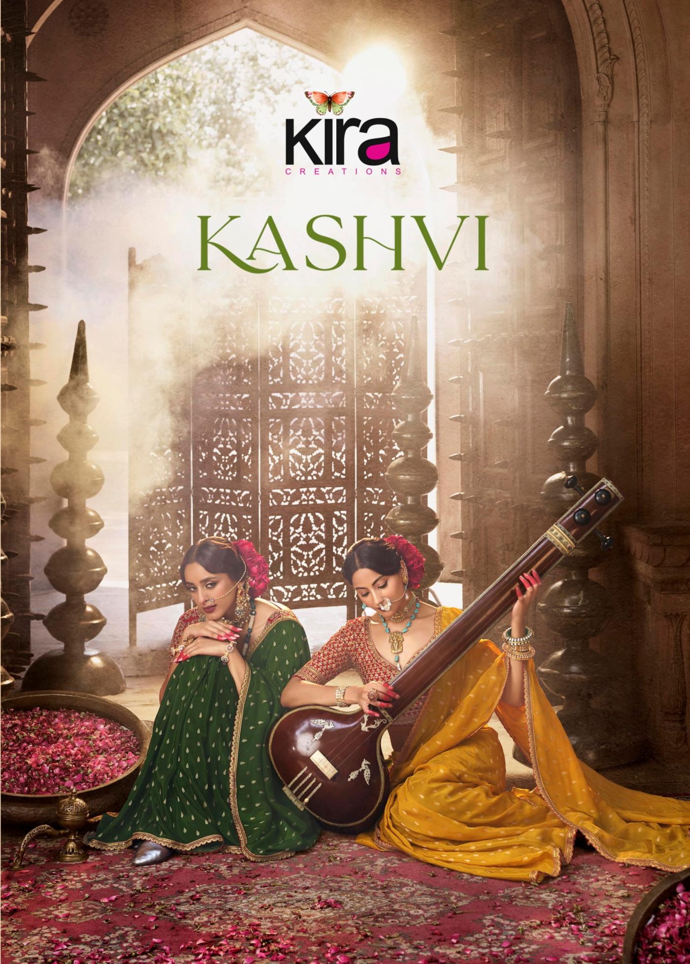 kira creation presents kashvi viscose fashionable design sarees 