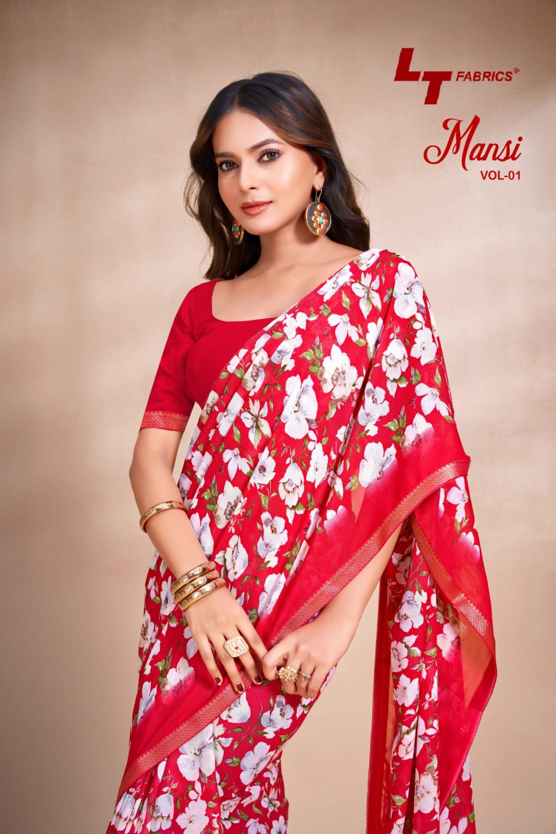 lt fashion mansi vol 1 amazing micro saree for womens 