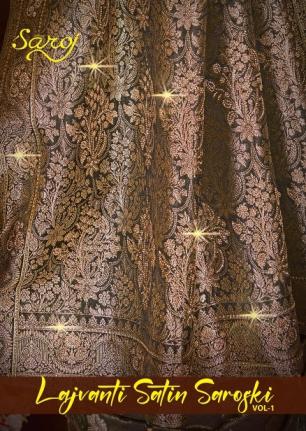 Saroj Lajvanti satin saroski vol.1  satin silk saree