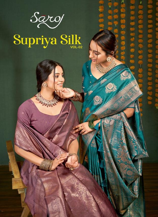 Saroj Supriya Silk Vol.2 50*600 silk saree