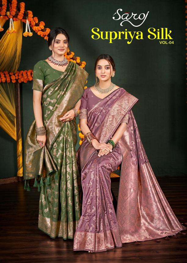 Saroj Supriya Silk Vol.4 50*600 silk saree