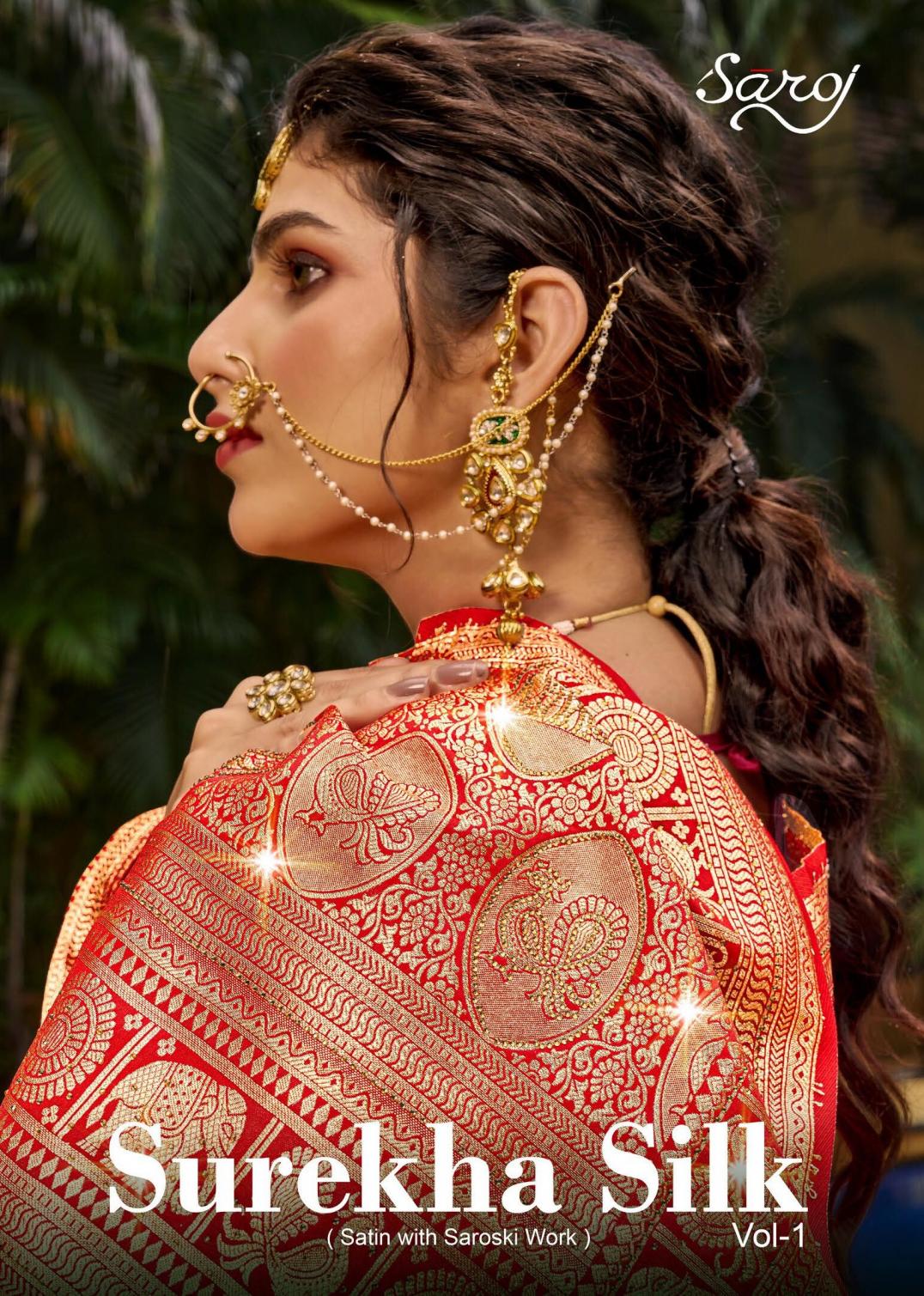 Saroj Surekha Silk vol.1 Satin silk saree