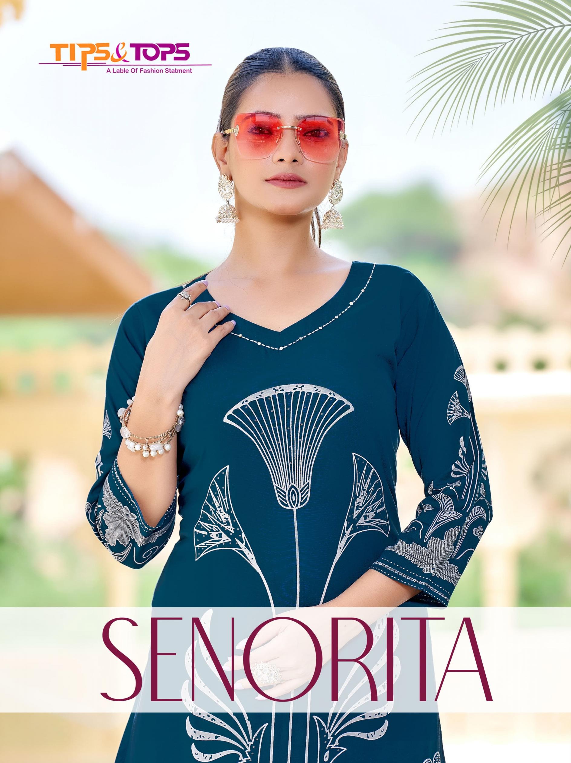 senorita by tips and tops unique readymade co-ord set 