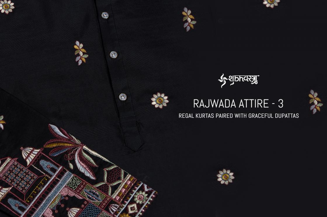 shubhvastra rajwada attire vol 3 fully stitch viscose silk beautiful mens kurta exports 
