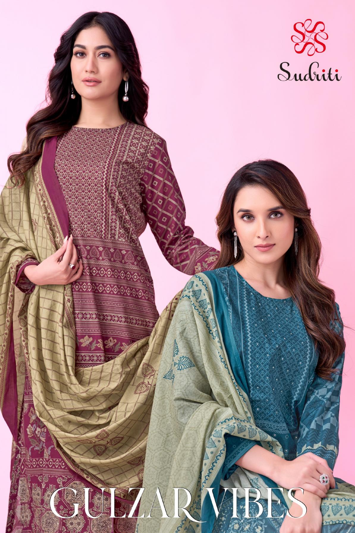 sudriti gulzar vibes cotton lawn gorgeous look unstitch suits 