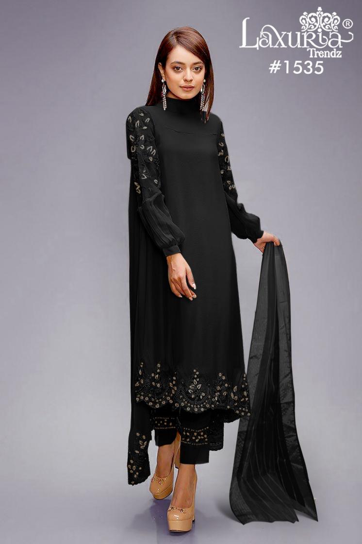 1535 by laxuria trendz fandy readymade bollywood style pakistani 3pcs dress