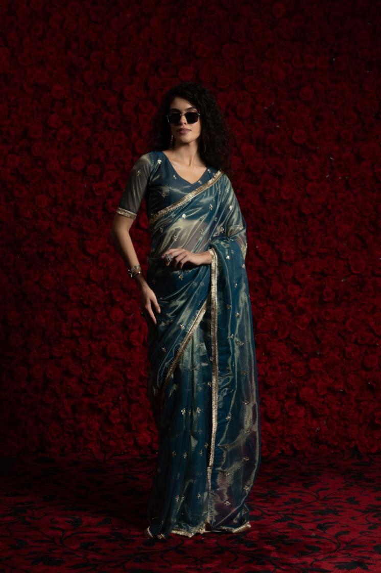 akshaya 111a-111e net organza exclusive designer sarees for every occasion