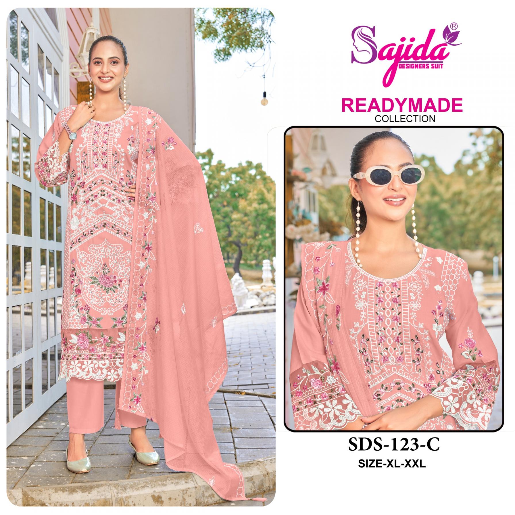 alk 123 by sajida designer stylish full stitch pakistani suit for womens 