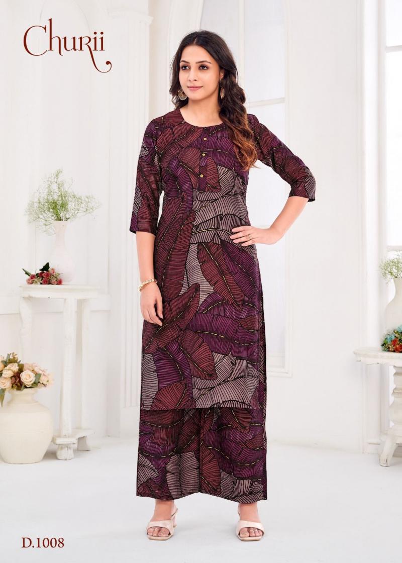 daisy by churii readymade unique vatican print combo set kurti with pant