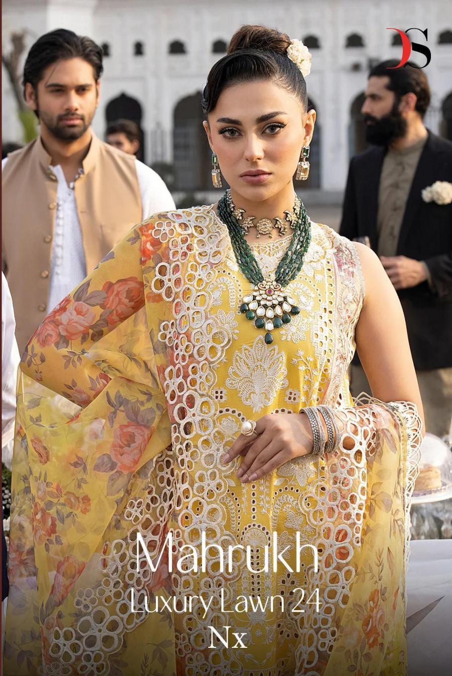 deepsy suits mahrukh luxury lawn 24 nx cotton unique pakistani suits 