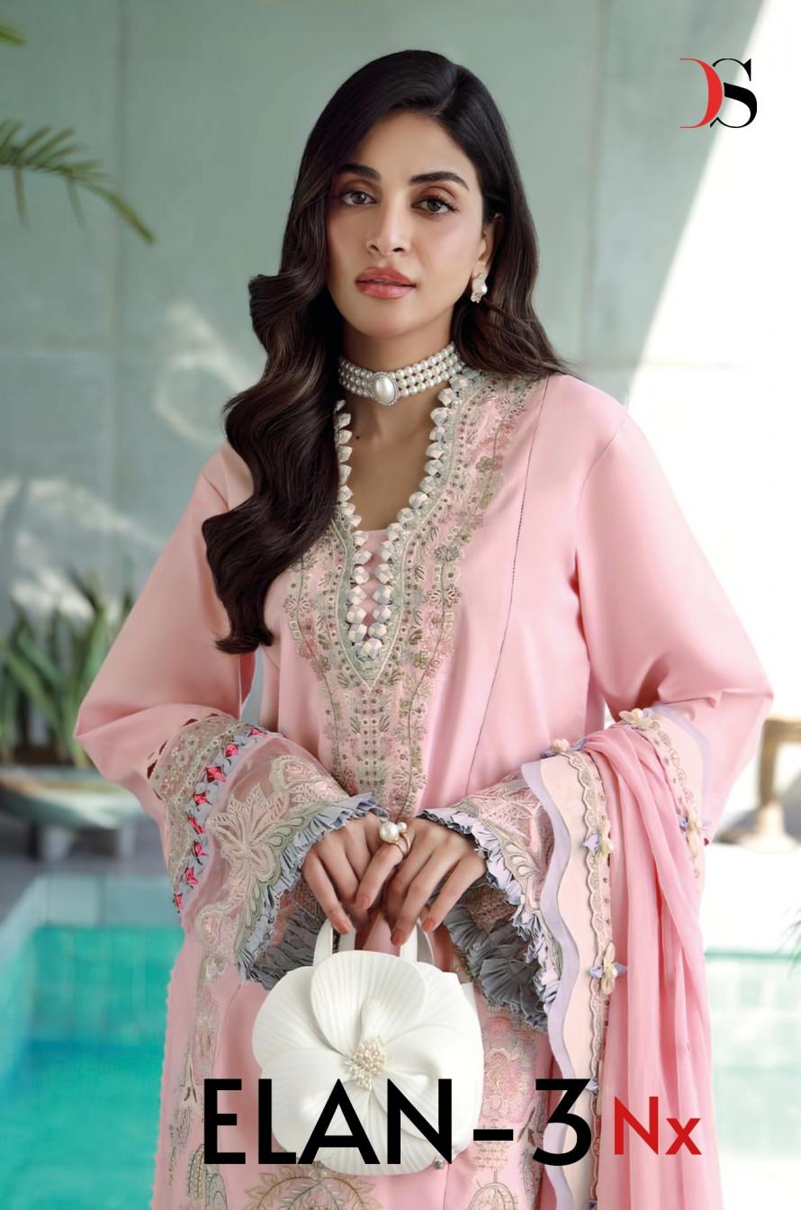 elan vol 3 nx by deepsy suits cotton daily wear pakistani 3pcs dress 