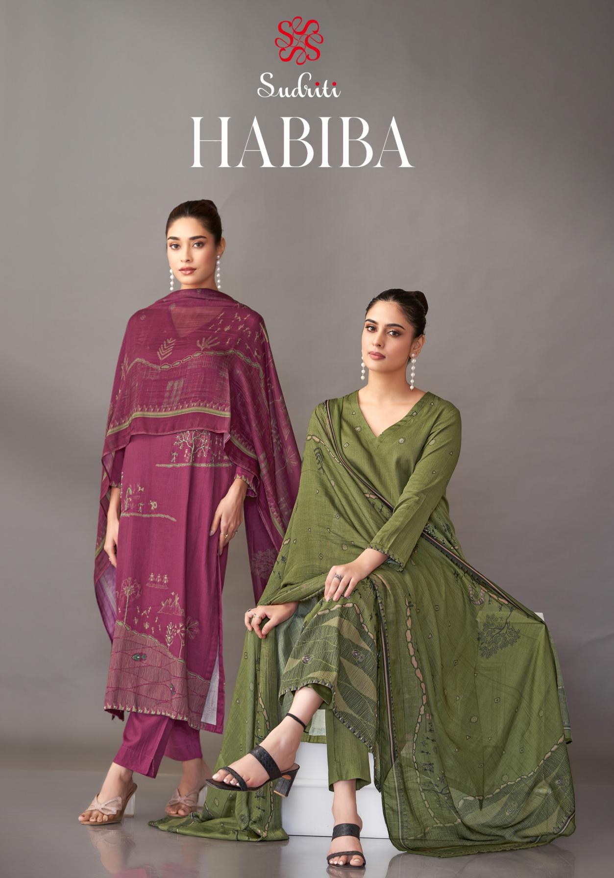 habiba by sudriti sahiba italian satin modern salwar kameez 