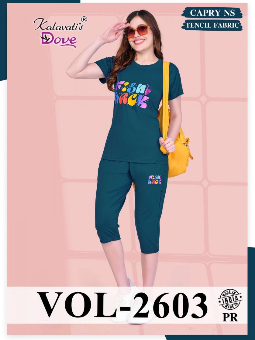 kalavatis vol 2603 tencil readymade combo set daily wear night suits 