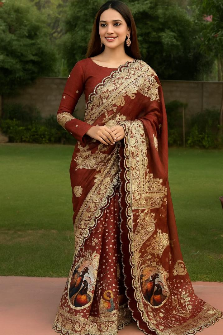 kc 161 khadi viscose shop trendy sarees online 