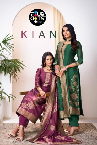 kian by fourdots weaving silk jacquard gorgeous look unstitch suits