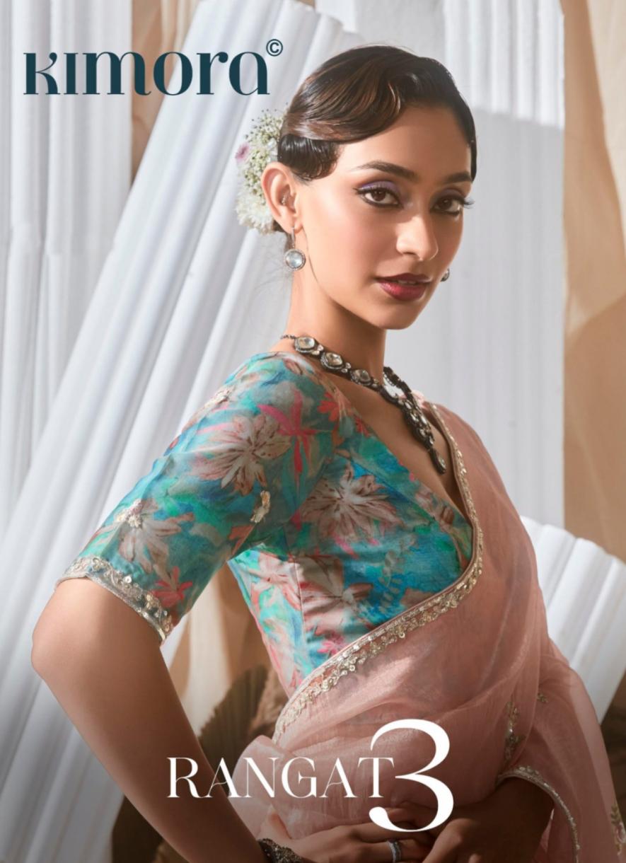 kimora rangat vol 3 occasion wear fancy sarees online 
