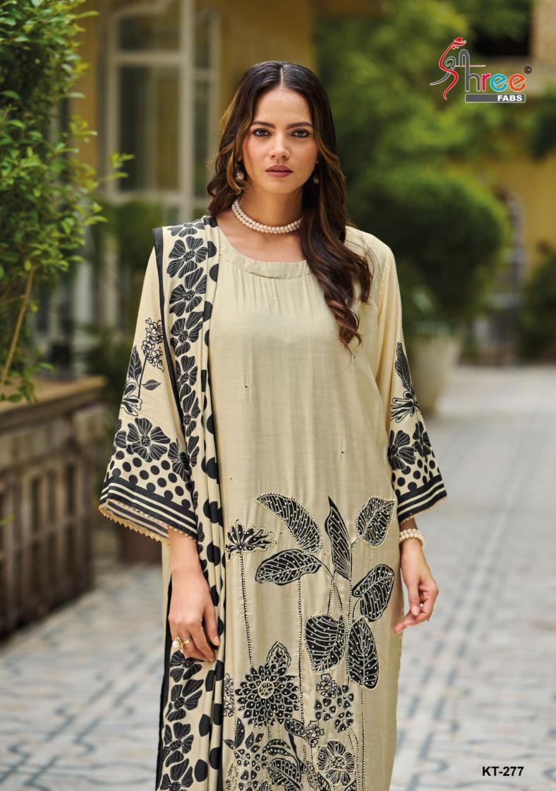 kt 277 by shree fabs unstitch 3pcs salwar suits 