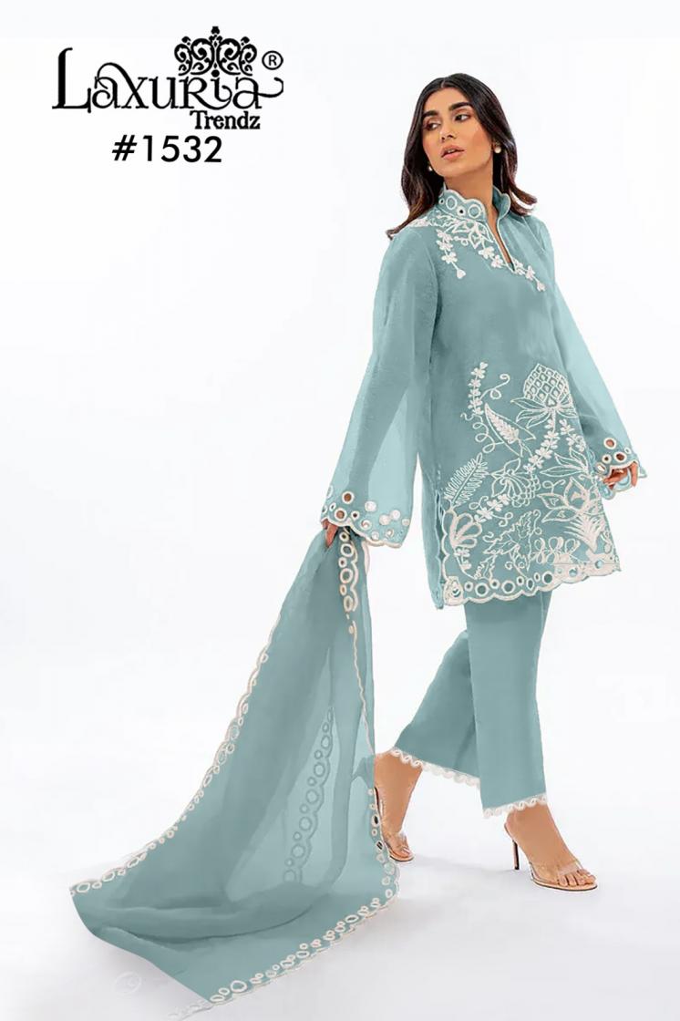laxuria trendz 1532 readymade lining gorgeous pakistani 3pcs dress