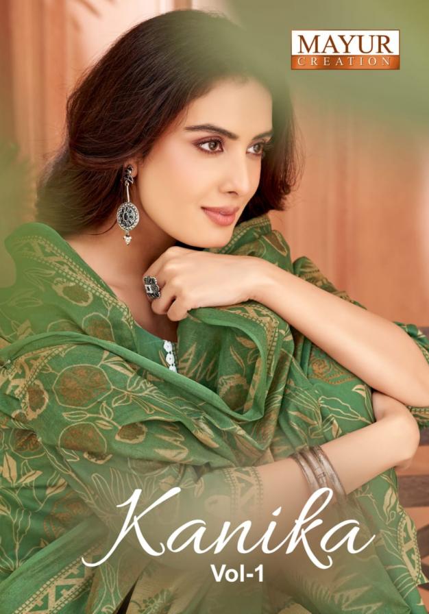 mayur creation kanika summer collection cotton readymade suit