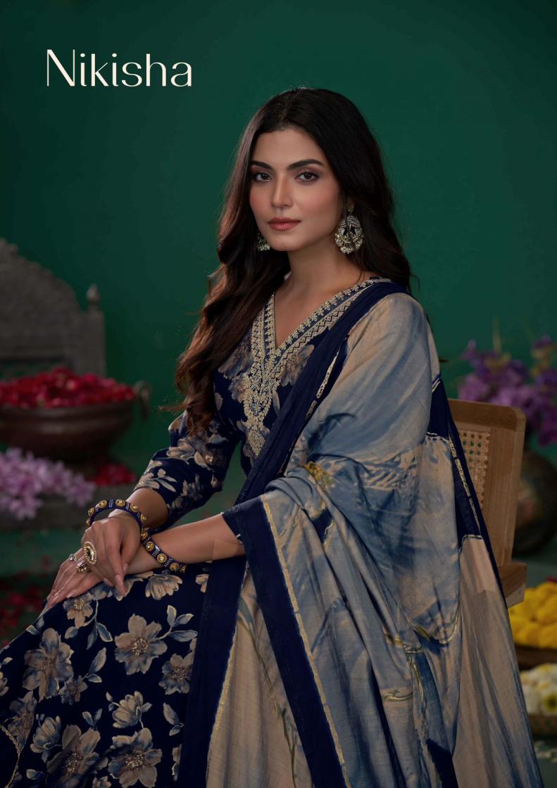nikisha by sargam prints viscose modal pretty salwar kameez 