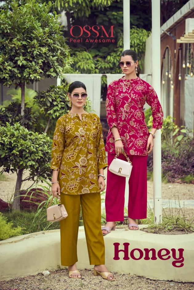 ossm honey vetican readymade gorgeous look co-ord for girls 