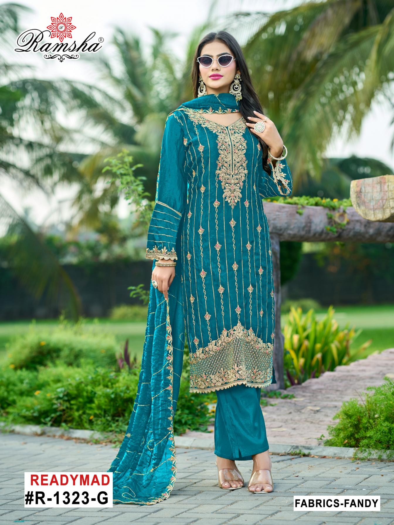 r 1323 nx by ramsha fandy readymade pakistani suit for womens 