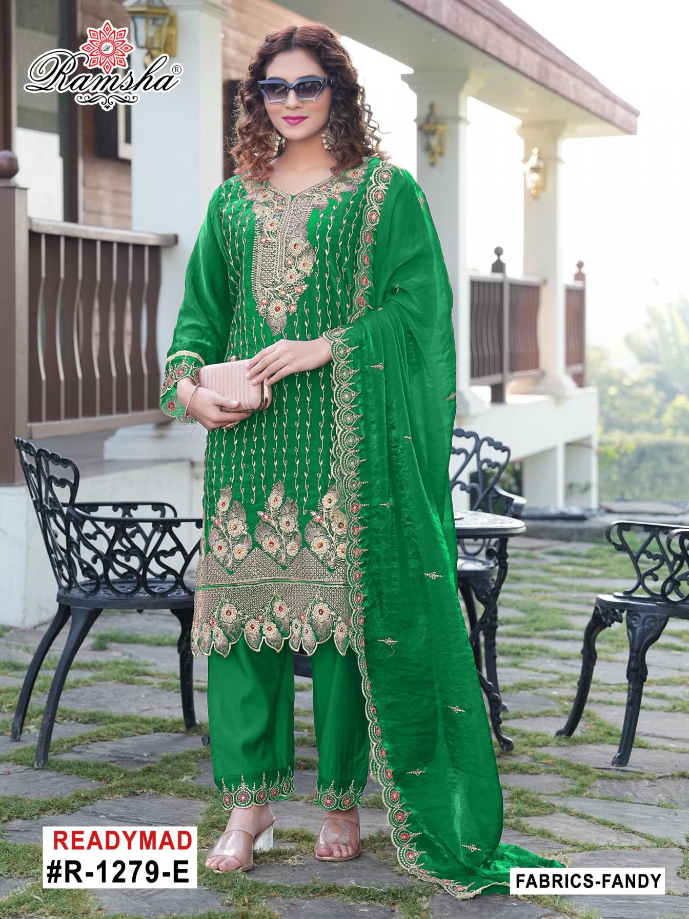 ramsha r 1279 nx fandy readymade fashionable pakistani suit for womens 