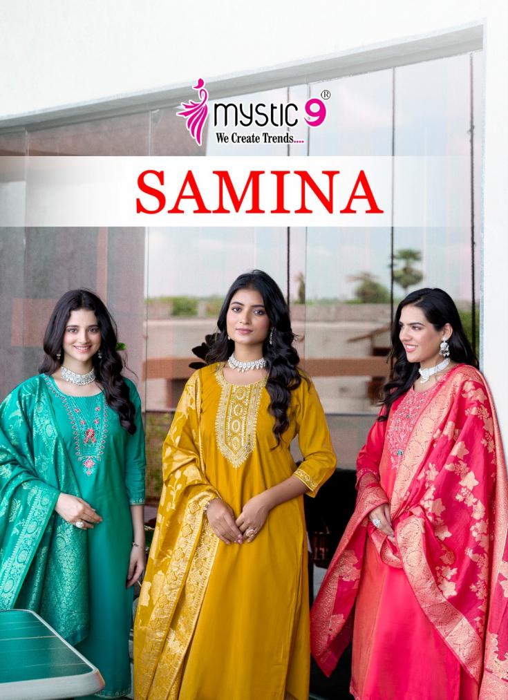 samina vol 1 by mystic9 roman silk 3pcs full stitch dress