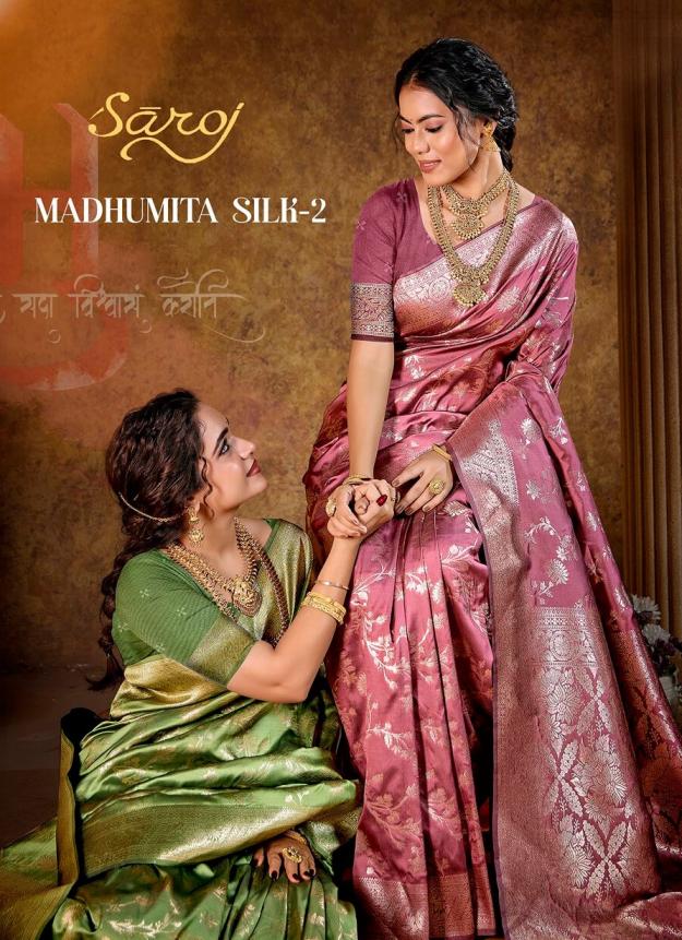 Saroj Madhumita silk vol.2 50*600 silk saree