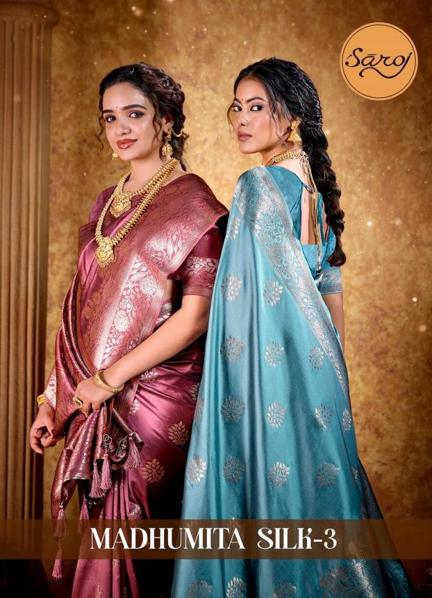 Saroj Madhumita silk vol.3 50*600 silk saree