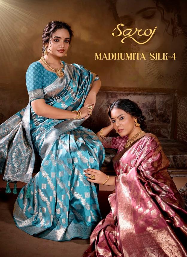 Saroj Madhumita silk vol.4 50*600 silk saree