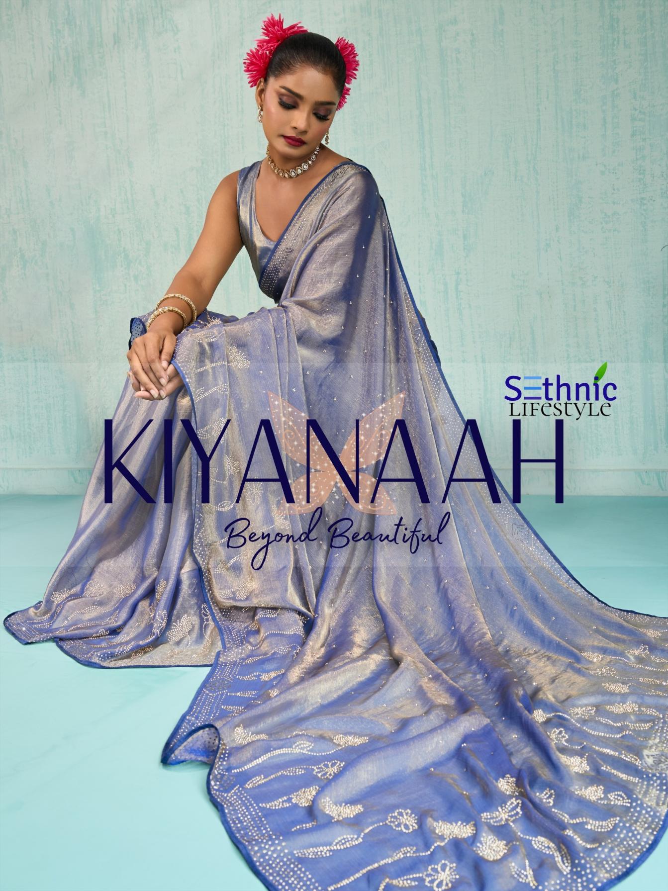 sethnic lifestyle presents kiyanaah festive wear claasy bold sarees