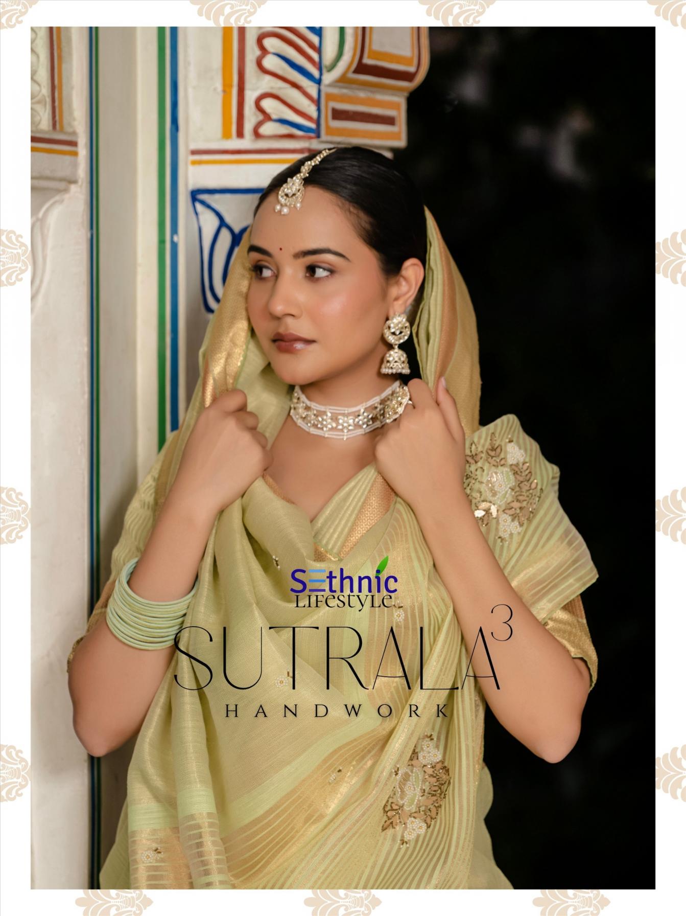 sethnic lifestyle presents sutrala vol 3 festive wear claasy bold sarees