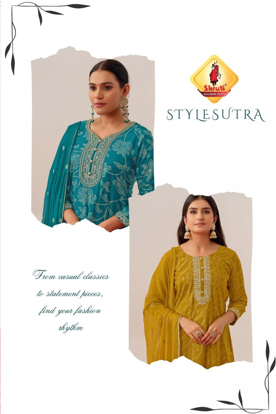 shruti launch styles utra viscose vatican silk full stitch big size elegance suit for womens 