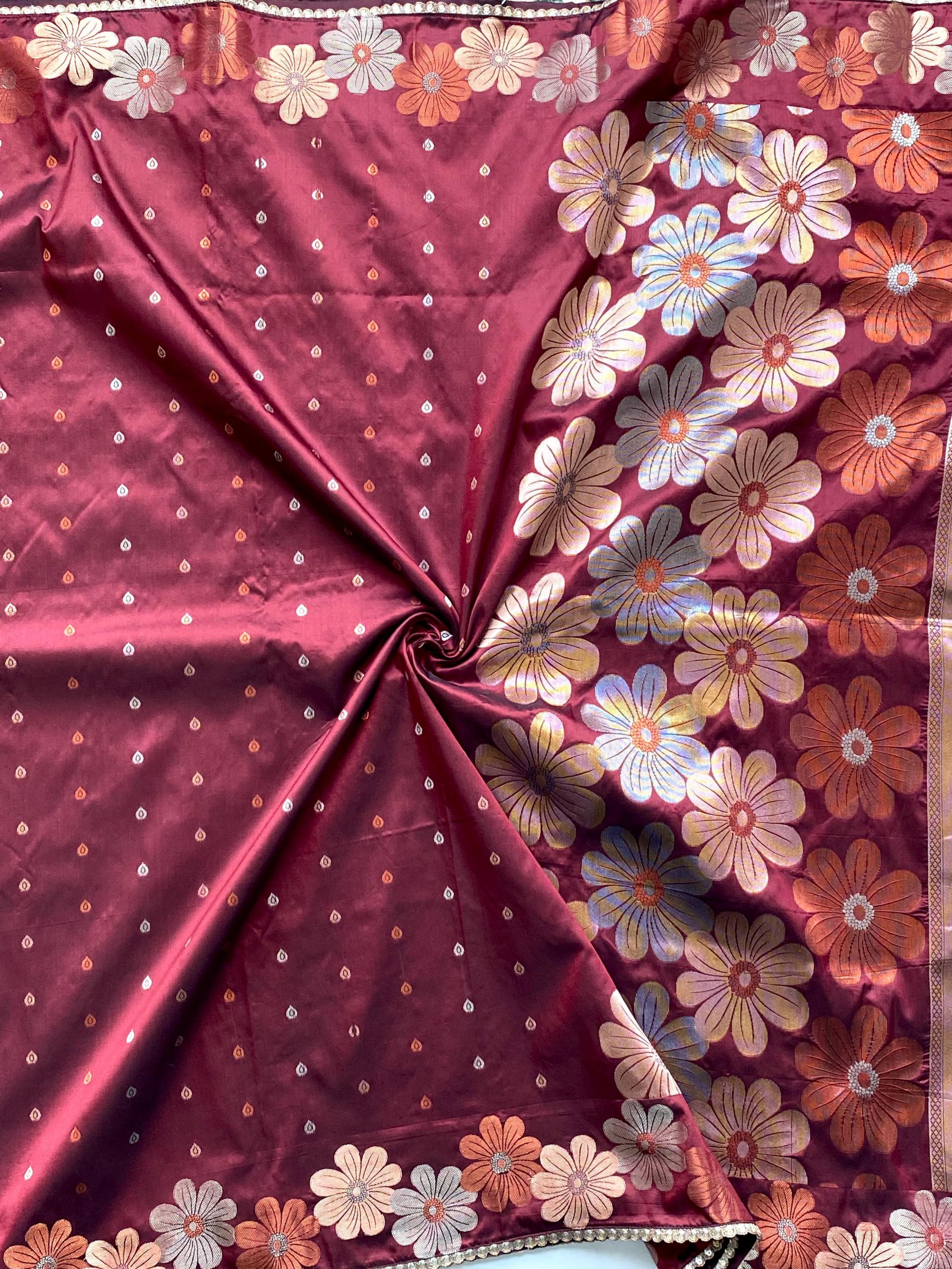 siya gold weaving luxurious silk sarees for women