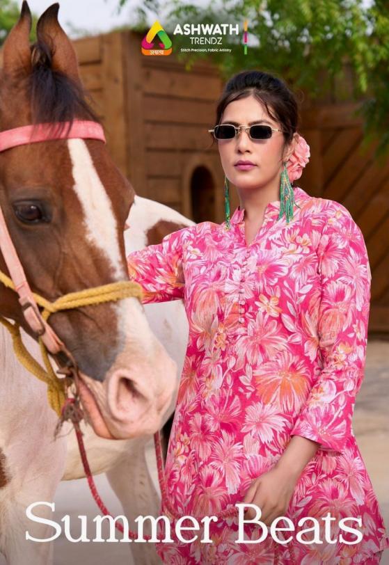summer beats by ashwath trendz readymade classic cotton combo co-ord sets