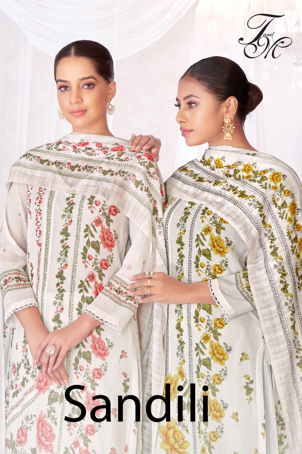 t&m launch sandili cotton crush shop trendy suit for womens 