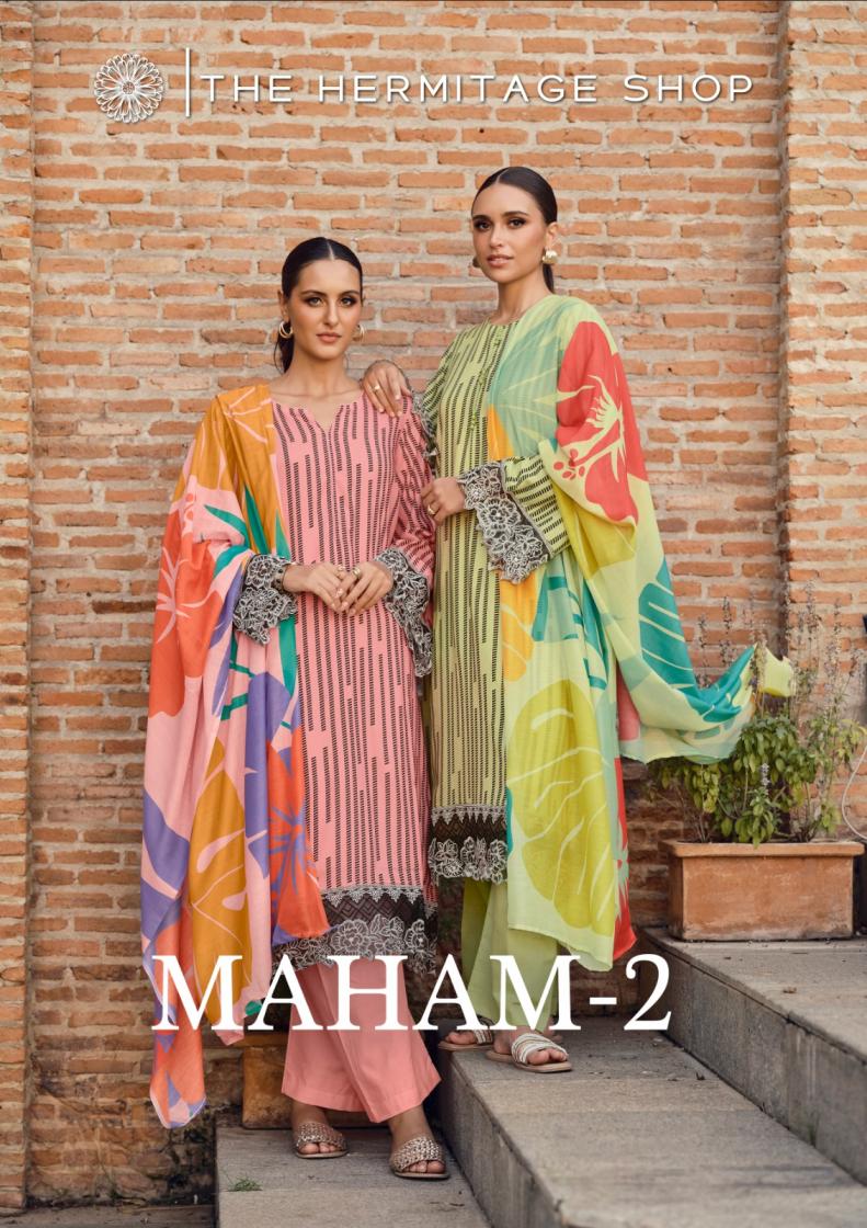 the hermitage shop maham vol 2 jam satin modern pakistani suit for womens 